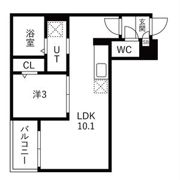 Jack gamoⅠの間取り画像
