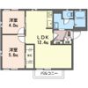 サンハイツセキネの間取り画像