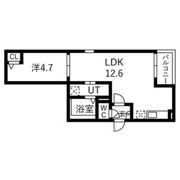 Jack sumiyoshiⅠの間取り画像