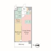 プレデコート西京極の間取り画像