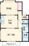 グレース坂井砂山Aの間取り画像