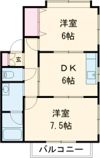 グレース坂井砂山Aの間取り画像