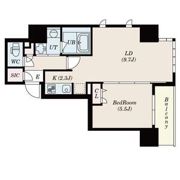 S-RESIDENCE神戸元町の間取り画像