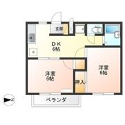 コーポ藤の間取り画像