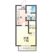 フルールハイツの間取り画像