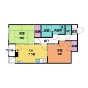 メゾン・ド・ラポール梅沢町の間取り画像