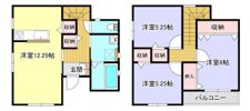 錦Ⅱの間取り画像