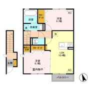 エトワール古瀧 Ⅰの間取り画像
