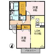 サンライズヒル Aの間取り画像