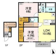 トリシア エンテレイアの間取り画像