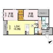 クレール山本の間取り画像