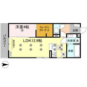 アナシエ朝美の間取り画像