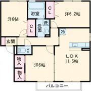 R’セレスト Ⅱの間取り画像