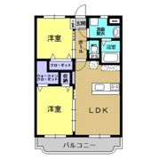メゾン桜の間取り画像