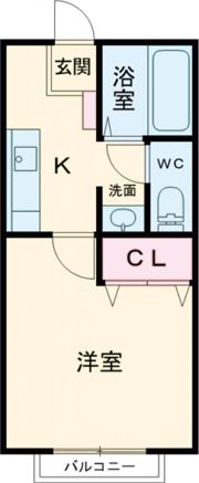 アティークヒラトの間取り画像