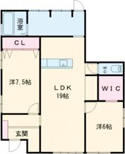 江木町貸住宅の間取り画像