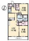 グランツヴィラ大福 A棟の間取り画像