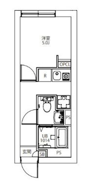 CITY WALK永福町の間取り画像