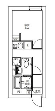 CITY WALK永福町の間取り画像