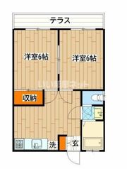 杉山コーポの間取り画像