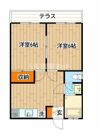 杉山コーポの間取り画像