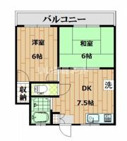 第2むさしマンションの間取り画像