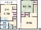グリーンハウス水田の間取り画像