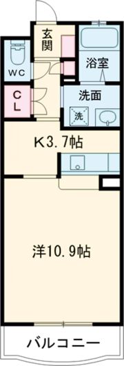 ランコントルの間取り画像
