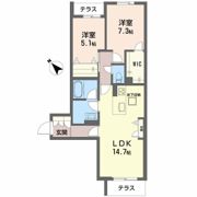 シャーメゾン ルポアの間取り画像