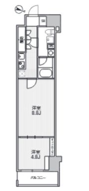 Weave Base -Itabashi Honcho 板橋本町の間取り画像