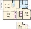 レジデンスウエノの間取り画像