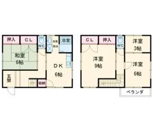 辻貸家の間取り画像