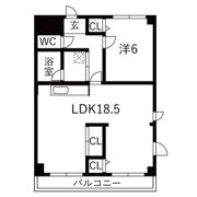 レビュー横山の間取り画像