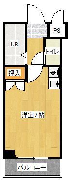 プレジデント大名の間取り画像