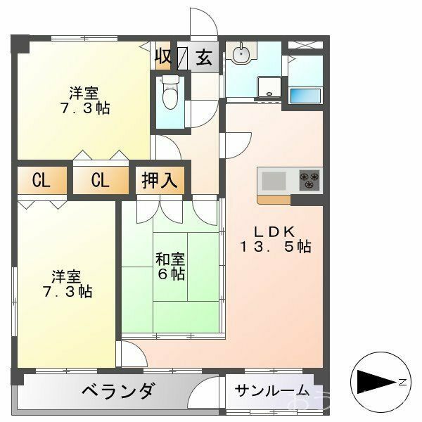 間取図