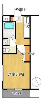 櫻アベニューの間取り画像