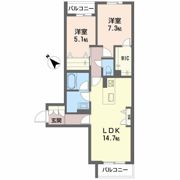 シャーメゾン ルポアの間取り画像