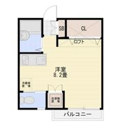ライズワン湘南の間取り画像