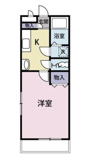 グランデイジ山之口の間取り画像
