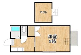 エクセル A棟の間取り画像