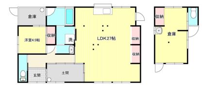 S－HOUSE則貞の間取り画像