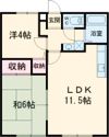 サンビレッジ三島 A棟の間取り画像
