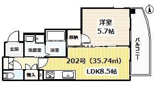 フェリーチェの間取り画像