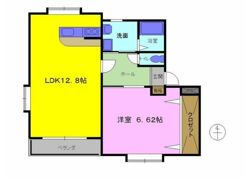 パークタウン畑中NKの間取り画像