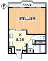 朝日マンションの間取り画像