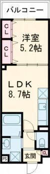 クリエオーレ北伊丹の間取り画像