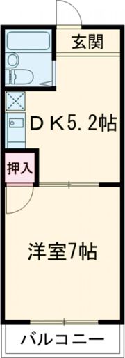 ニュー井上ハイツ Ⅱの間取り画像