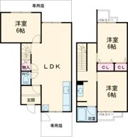 鈴蘭泉台第二住宅5号棟の間取り画像