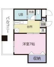 冨山ビルの間取り画像