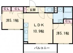 クリエオーレ北伊丹の間取り画像